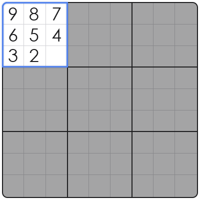 blank sudoku grid